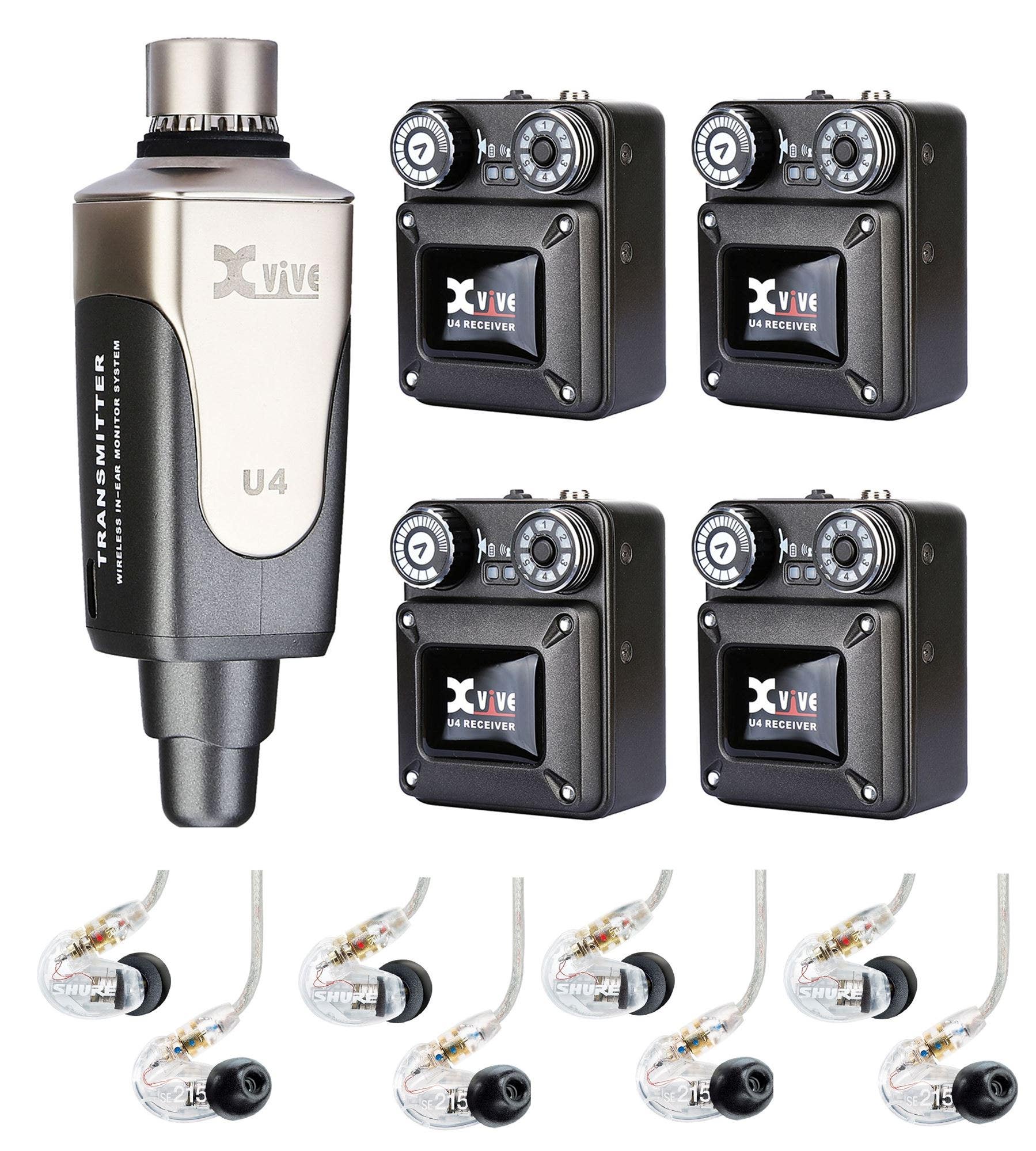 U4 XV-U4 IN-EAR MONITOR Wireless System（Xvive U4 In-Ear Monitor 