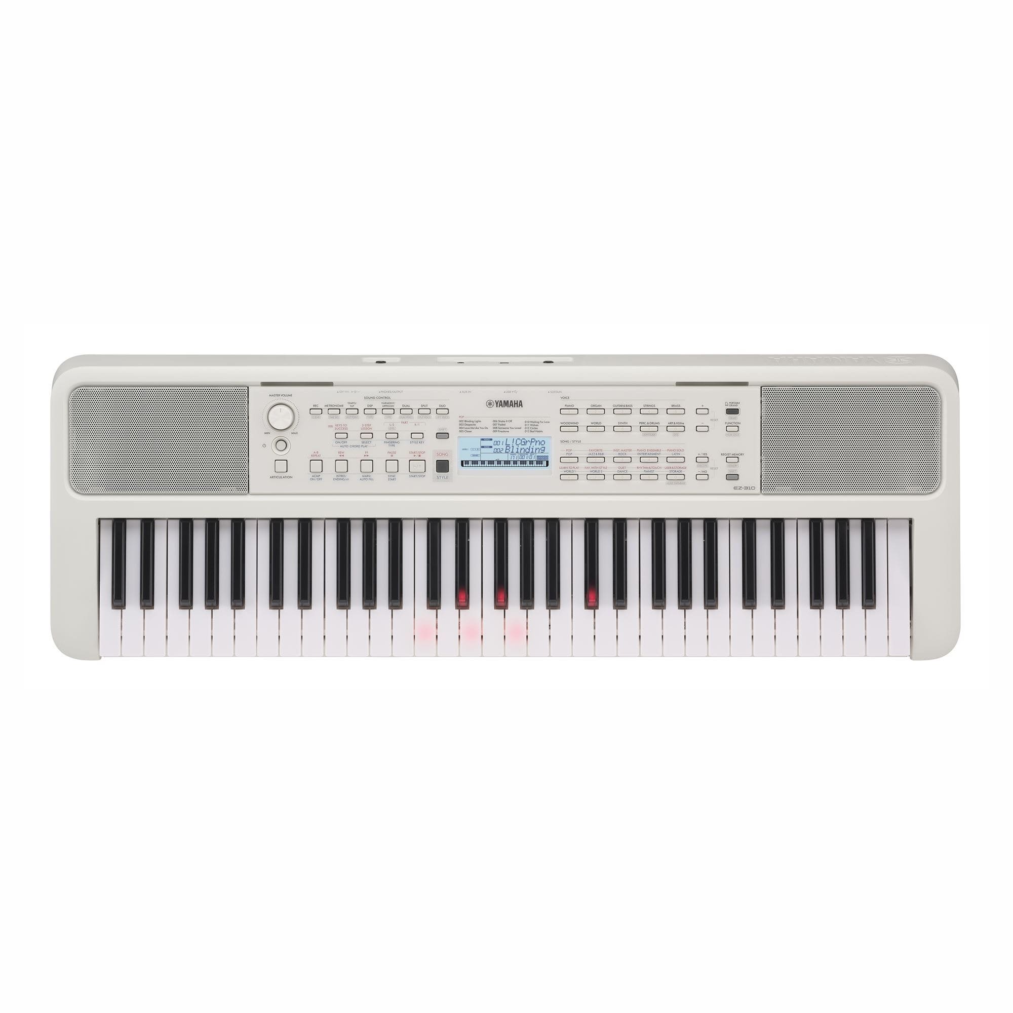 Yamaha EZ310 61-Key Portable Keyboard with Lighted Keys