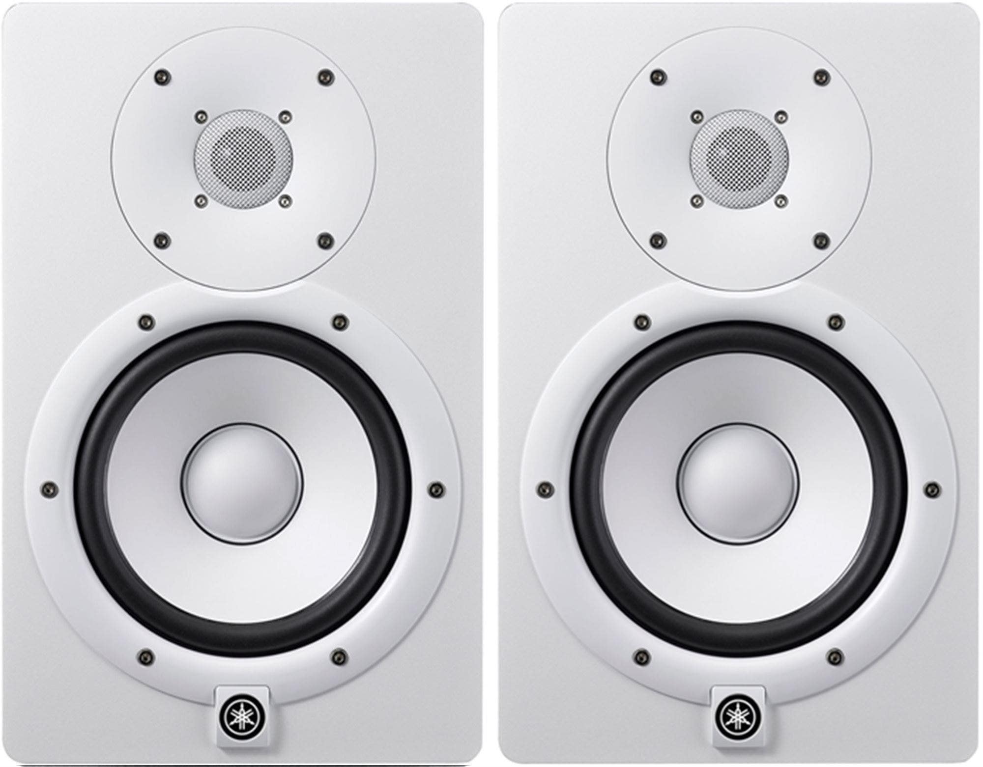 Yamaha HS7 Studio Monitor in White Pair