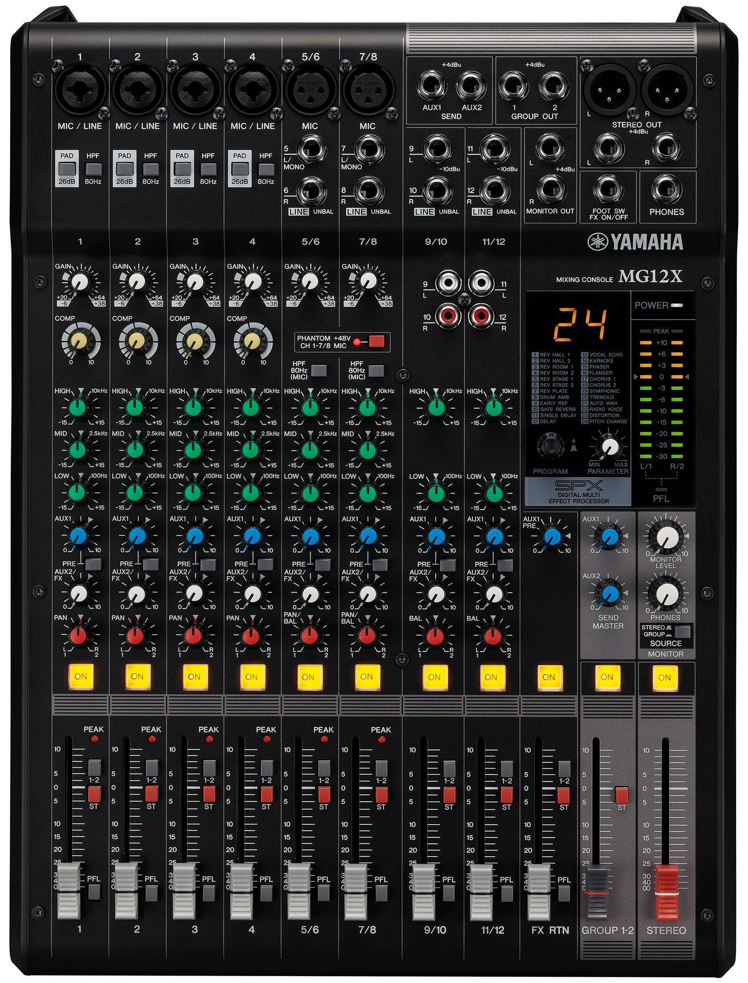 Yamaha MG12XCV Stereo Mixer with Effects