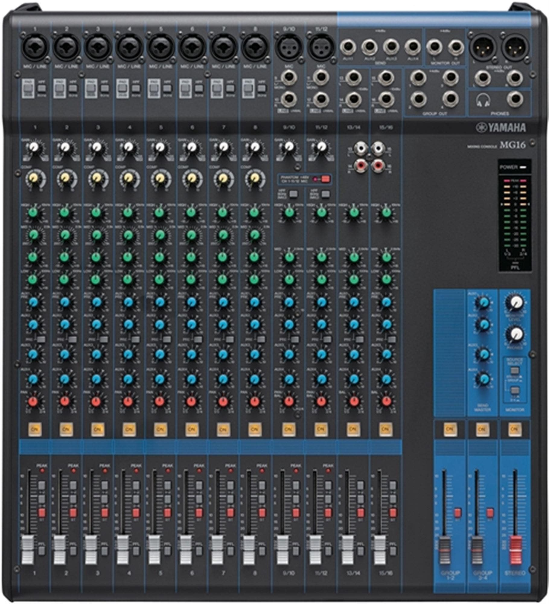 Yamaha MG16 16 Channel Stereo Mixer