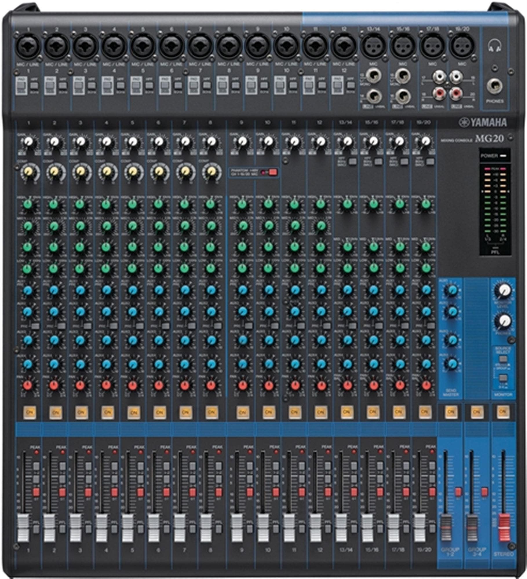 Yamaha MG20 20 Channel Stereo Mixer