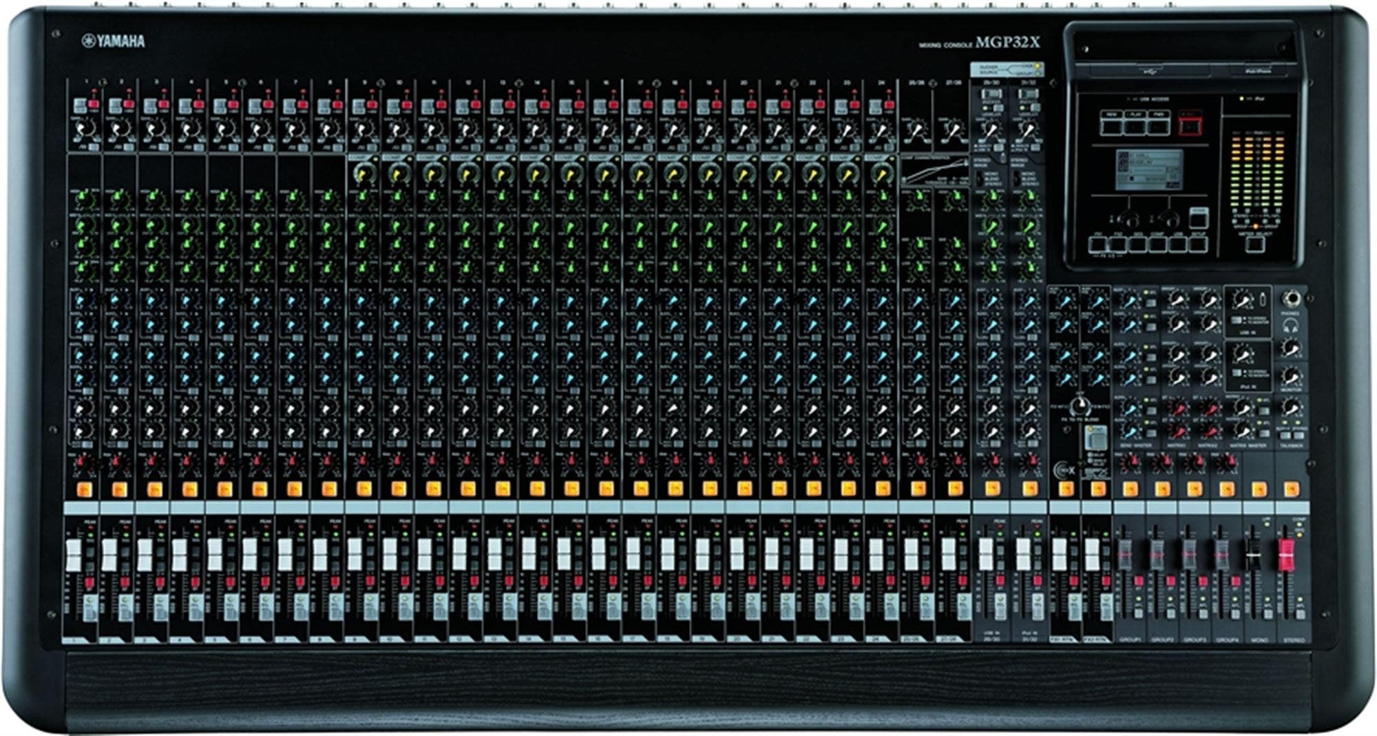 Yamaha MGP32X 32 Channel 4 Bus Mixing Console | American Musical