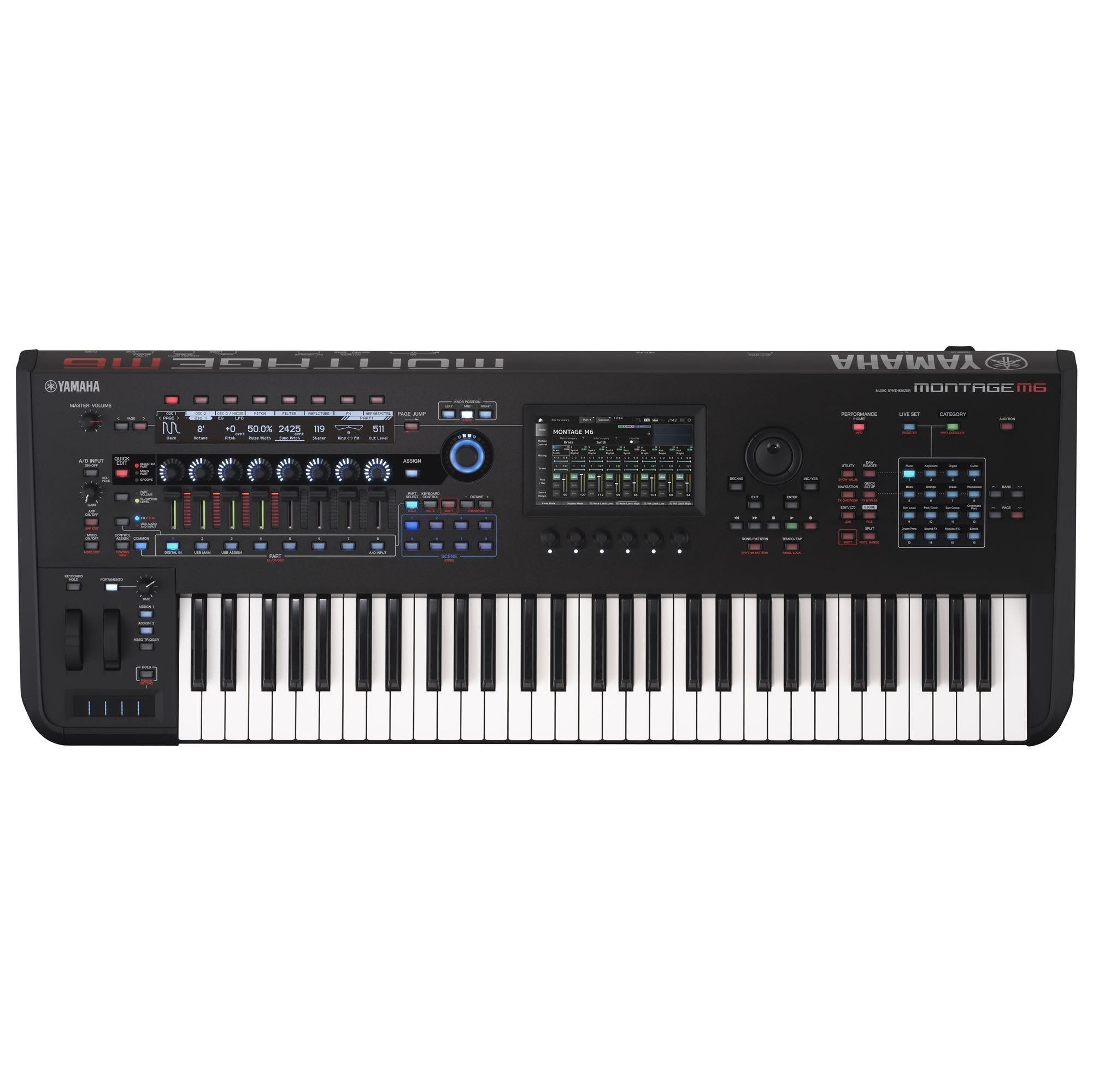 Yamaha Montage M M6 61-Key Synthesizer