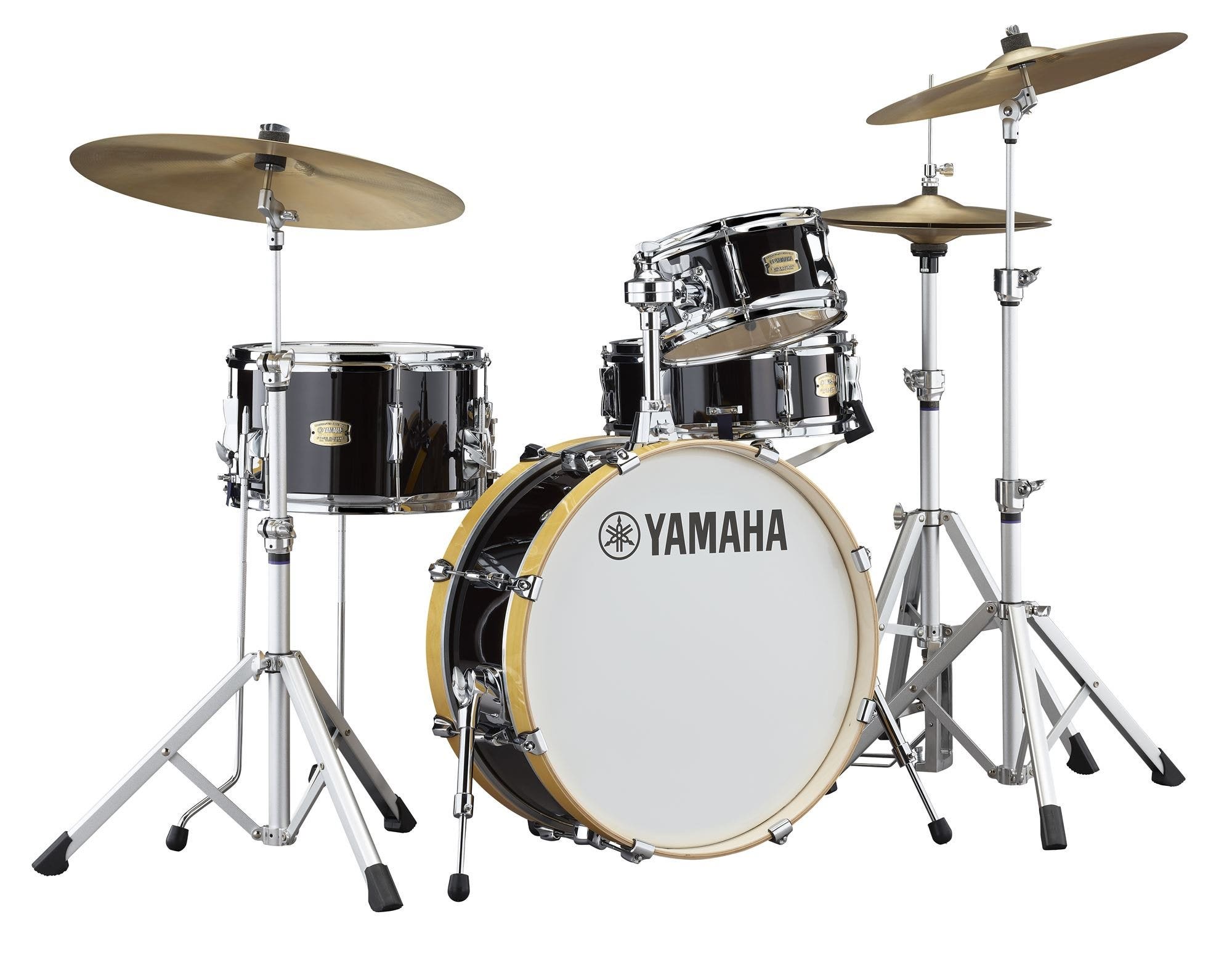 Yamaha Stage Custom Hip 4-Piece Shell Kit Raven Black
