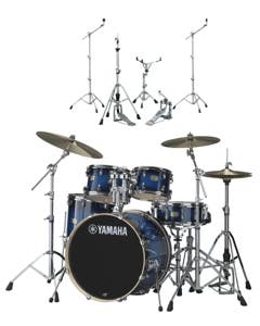 Yamaha SBP-2F5 Stage Custom Birch 5-Piece with HW780 Hardware Deep Blue Burst