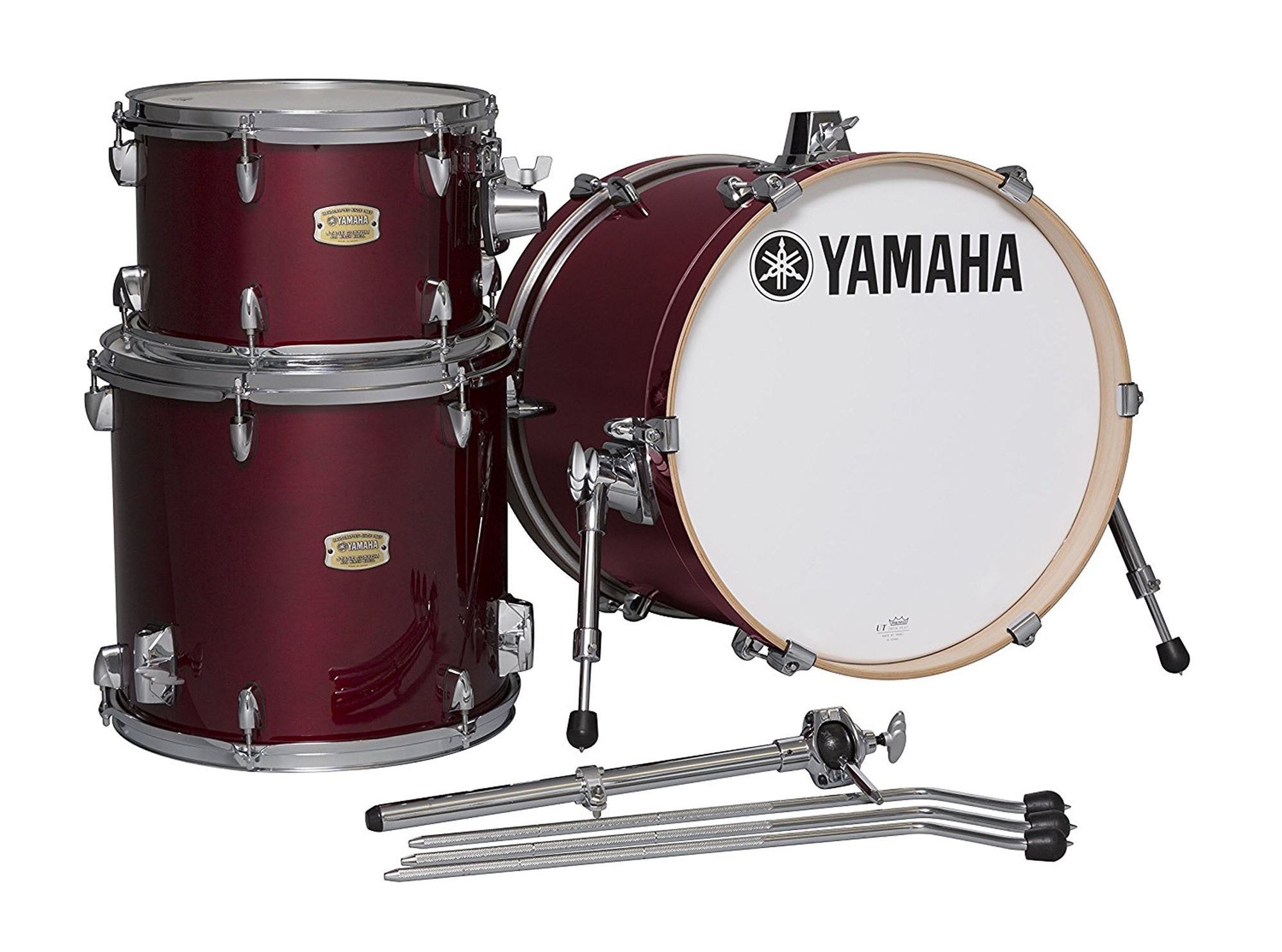 Yamaha Stage Custom 3Pc Bop Shell Kit Cranberry Red