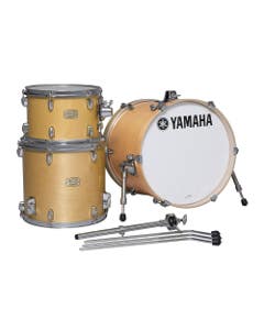 Yamaha Stage Custom 3 Pc Bop Shell Kit Natural Wood
