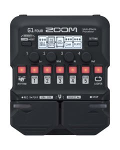 Zoom G1 FOUR Multi-Effects Guitar Processor Pedal