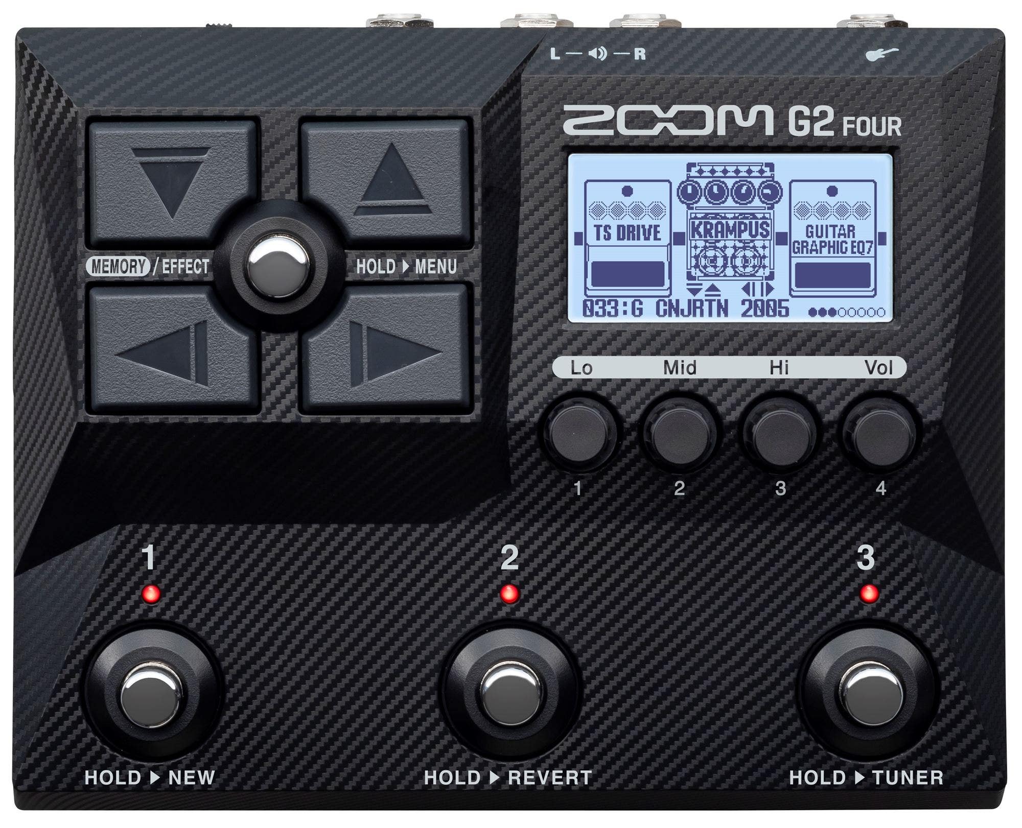 Zoom G2 Four Guitar Multi-Effects Processor Pedal