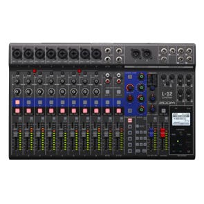 ZOOM LiveTrak L-12 12 Channel Digital Mixer And 12 Track Recorder