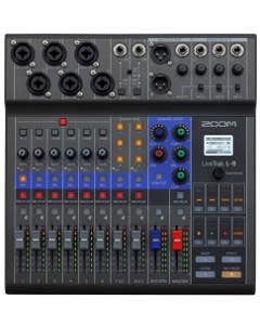 Zoom LiveTrak L-8 8-Channel Portable Digital Mixer