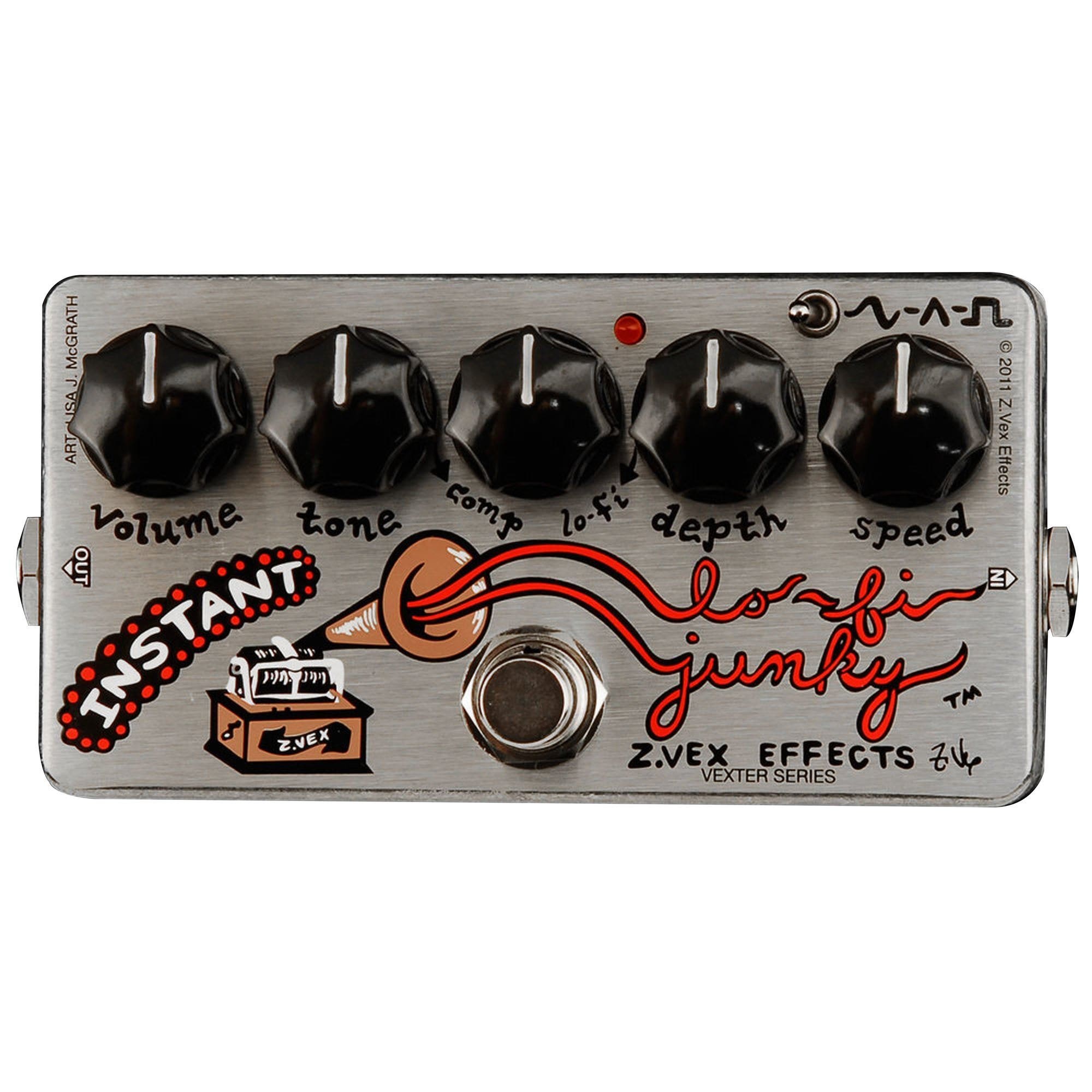 ZVEX Vexter Instant LoFi Junky Chorus Vibrato Pedal