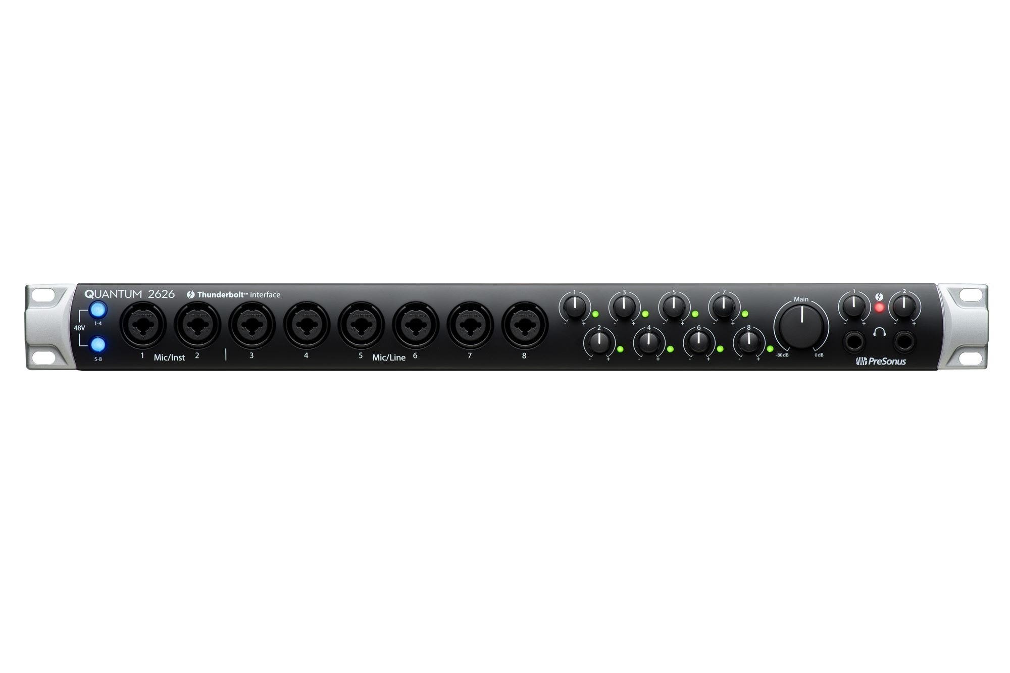 PreSonus QUANTUM 2626 26x26 Thunderbolt 3 Audio Interface