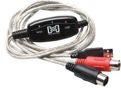 Hosa TRACKLINK MIDI to USB Interface MIDI I/O to USB Type A