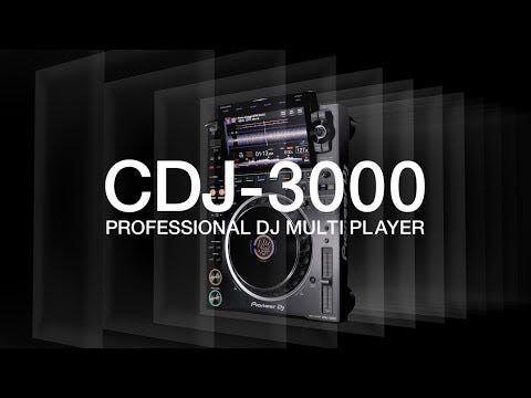 Pioneer DJ CDJ3000 Professional Media Player | American Musical Supply