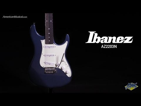Ibanez Prestige AZ2203N Electric Guitar with Case | American