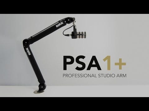 Rode PSA1 Plus Studio Microphone Desktop Boom Arm | American