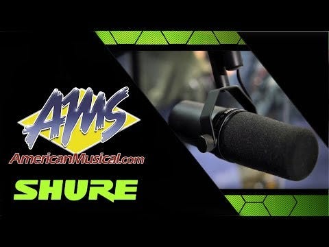 Shure SM7B Dynamic Vocal Microphone | American Musical Supply