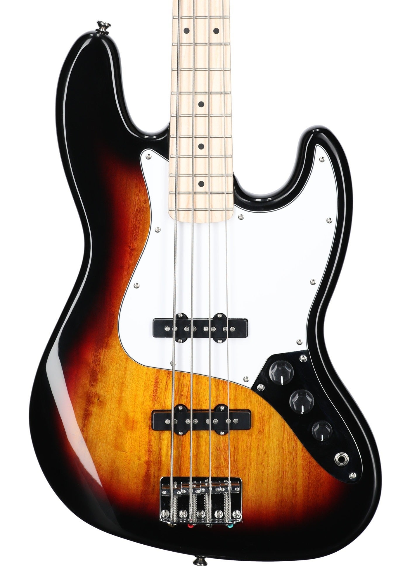 Squier Affinity Jazz Bass Guitar Maple Neck 3 Color Sunburst