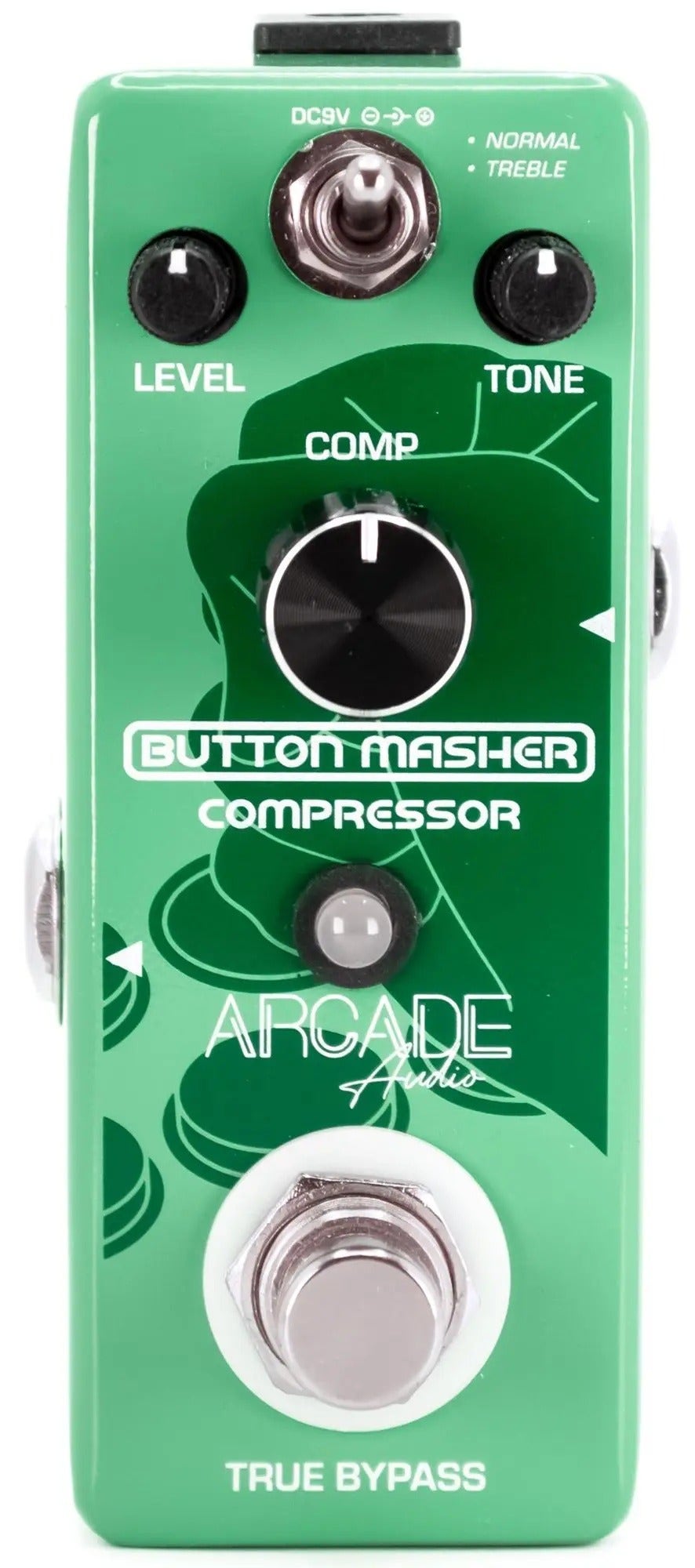 Arcade Audio Button Masher Compressor Pedal