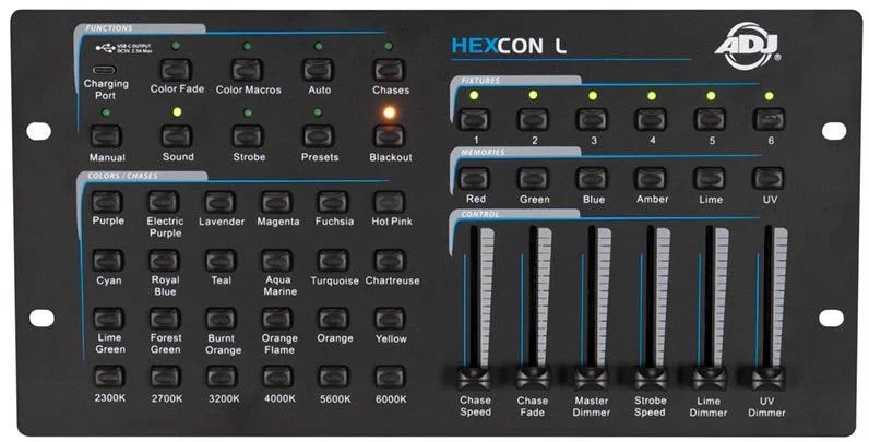 ADJ Hexcon L Lighting Controller