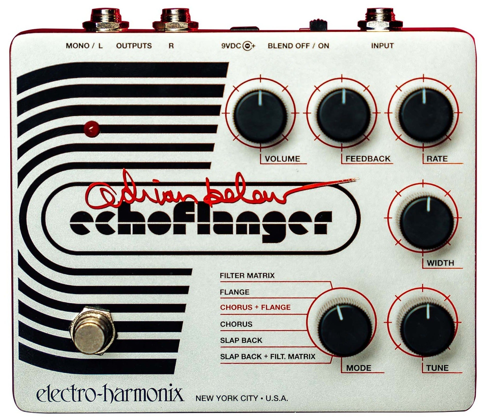 Electro-Harmonix Adrian Belew Echoflanger Pedal