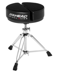 Ahead Spinal G SPGARTB Round Drum Throne Cloth Black Spin Up Base
