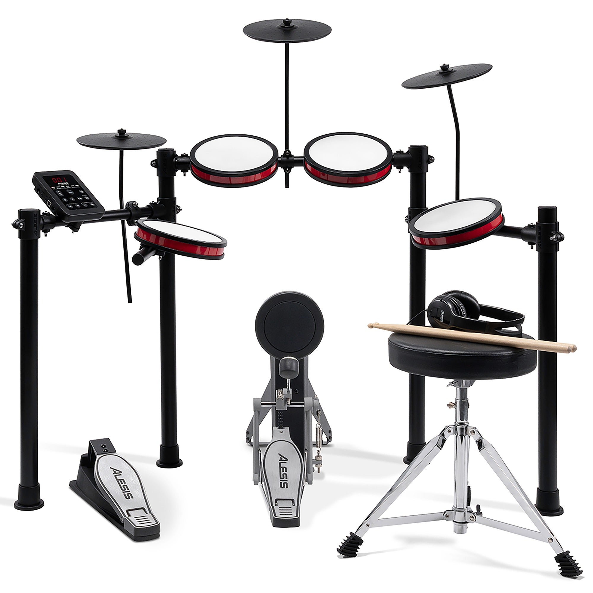 Alesis Turbo Pro 8-Piece Mesh Bluetooth Electronic Drum Kit