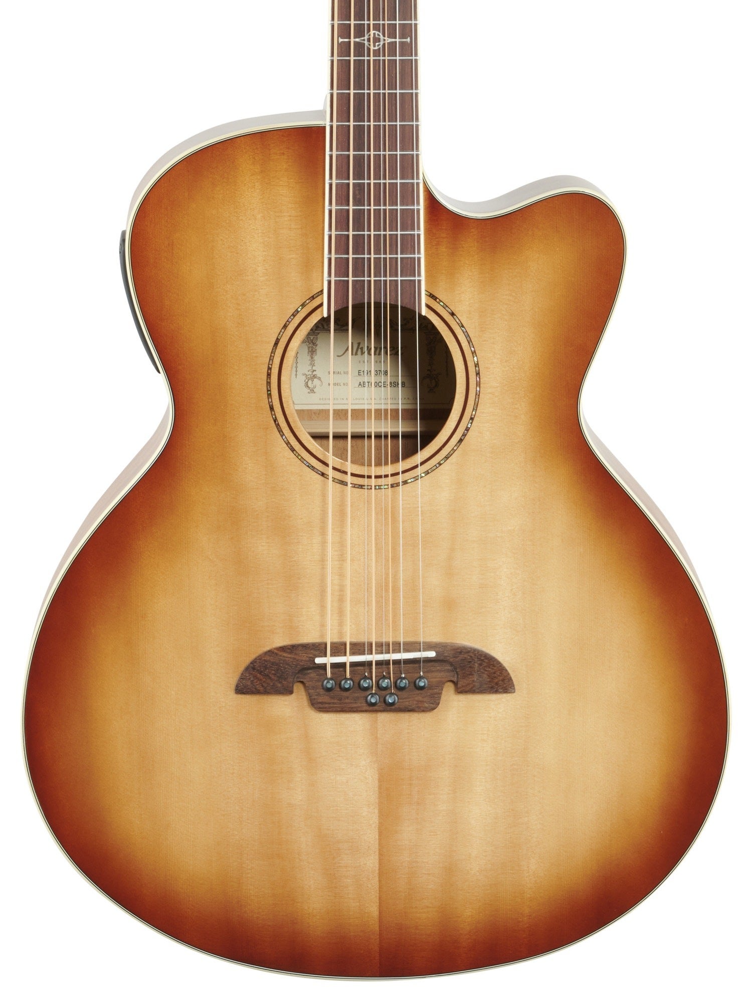 Alvarez ABT60CE8 Artist Series 8-String Baritone Acoustic Electric Guitar