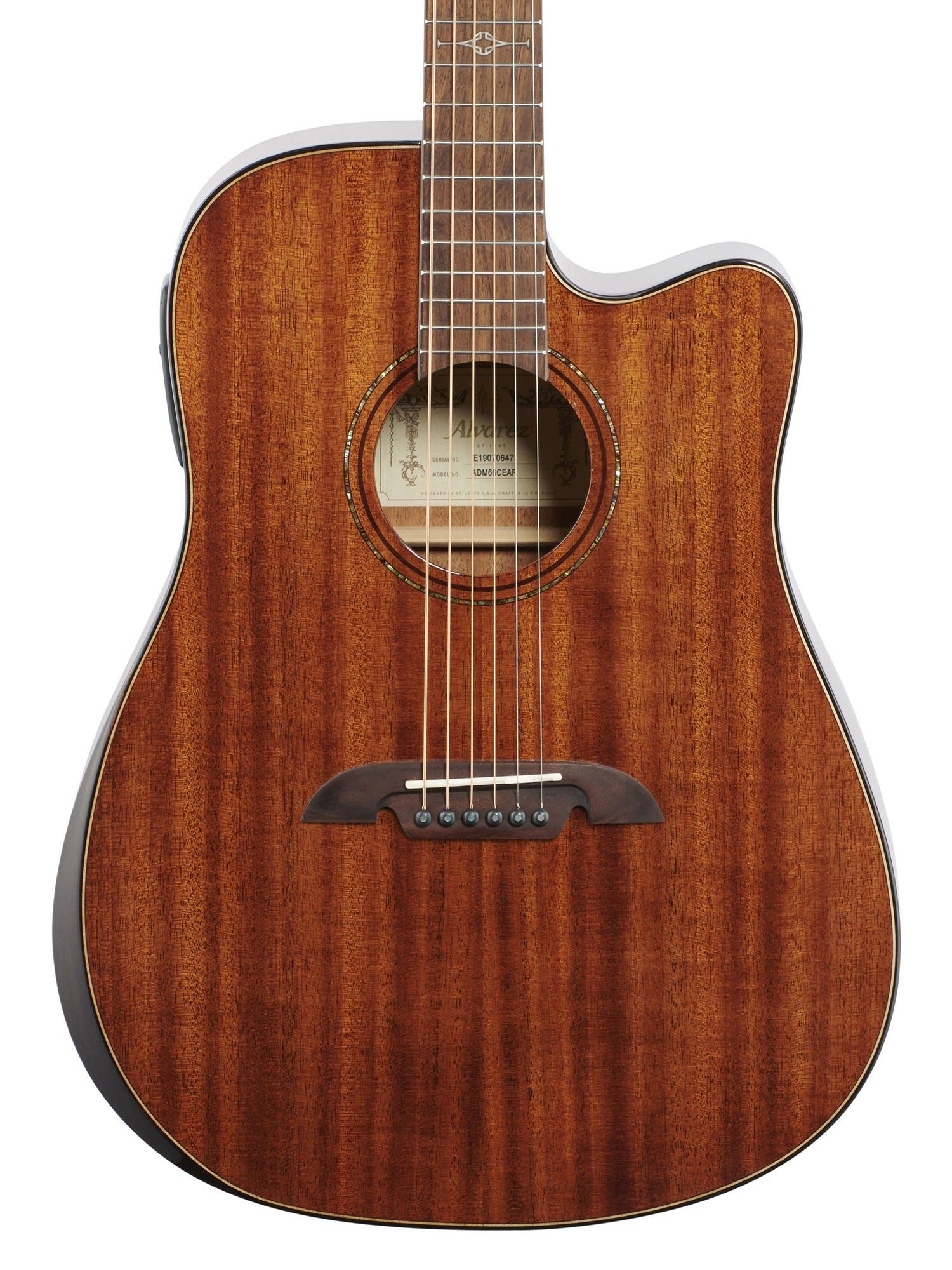 Alvarez ADM66CEAR Artist Elite Dreadnought Acoustic Electric Guitar