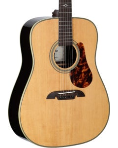 Alvarez MD70E Masterworks Herringbone Dreadnought A/E Guitar with Gig Bag