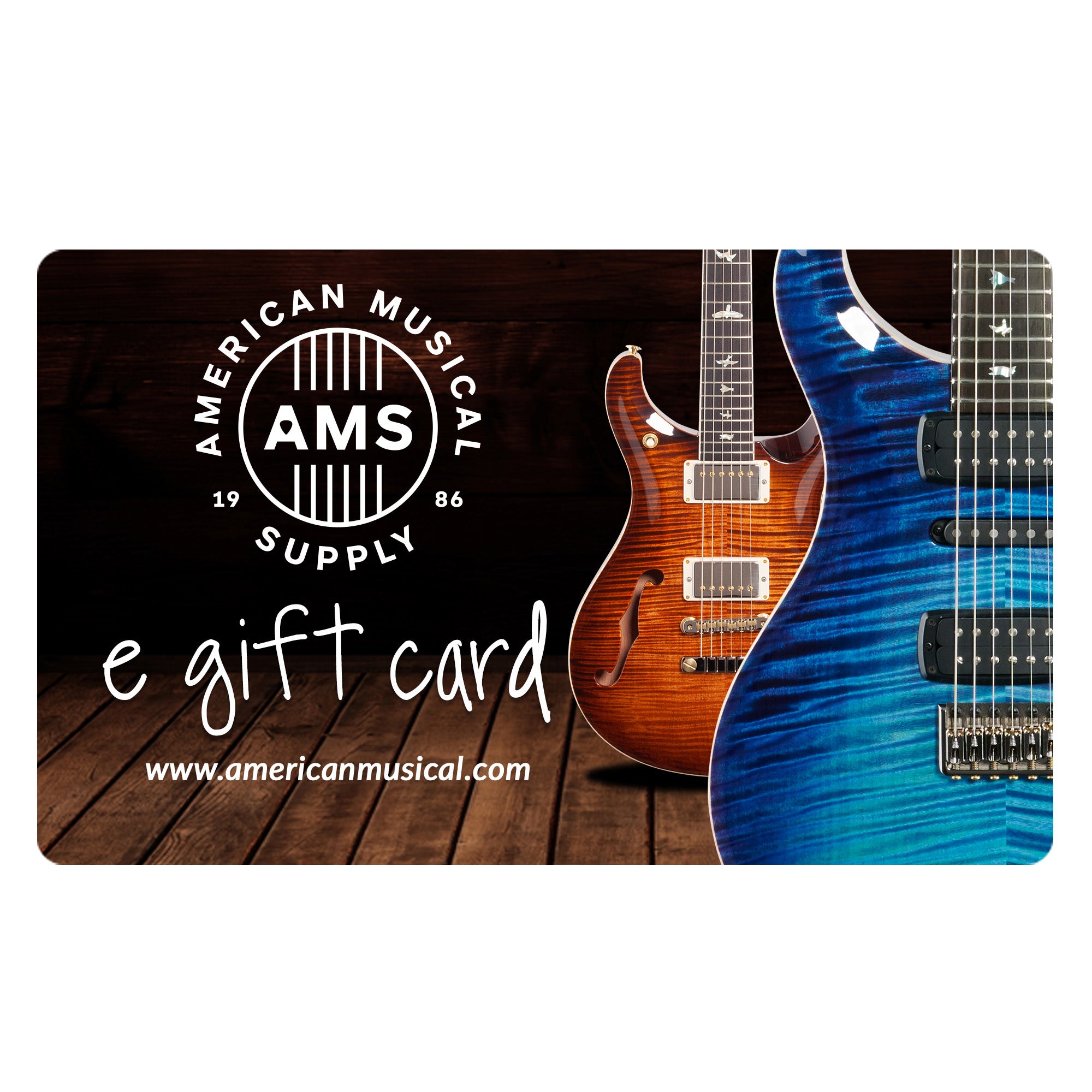 American Musical Supply e-Gift Card