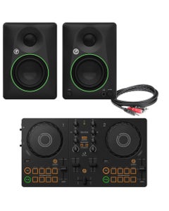 AlphaTheta DDJ FLX2 DJ Controller with Studio Monitors