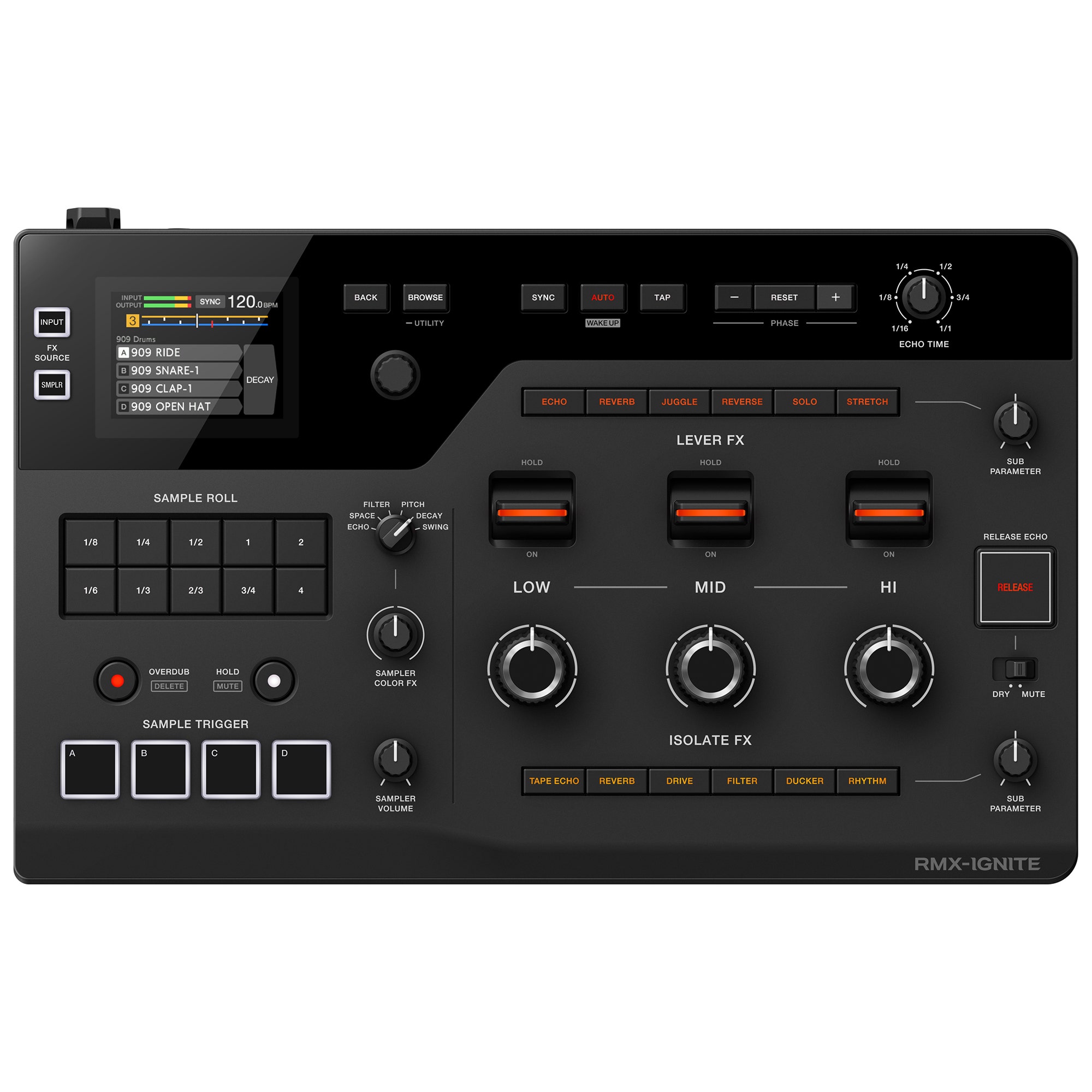 AlphaTheta RMX IGNITE DJ Effects