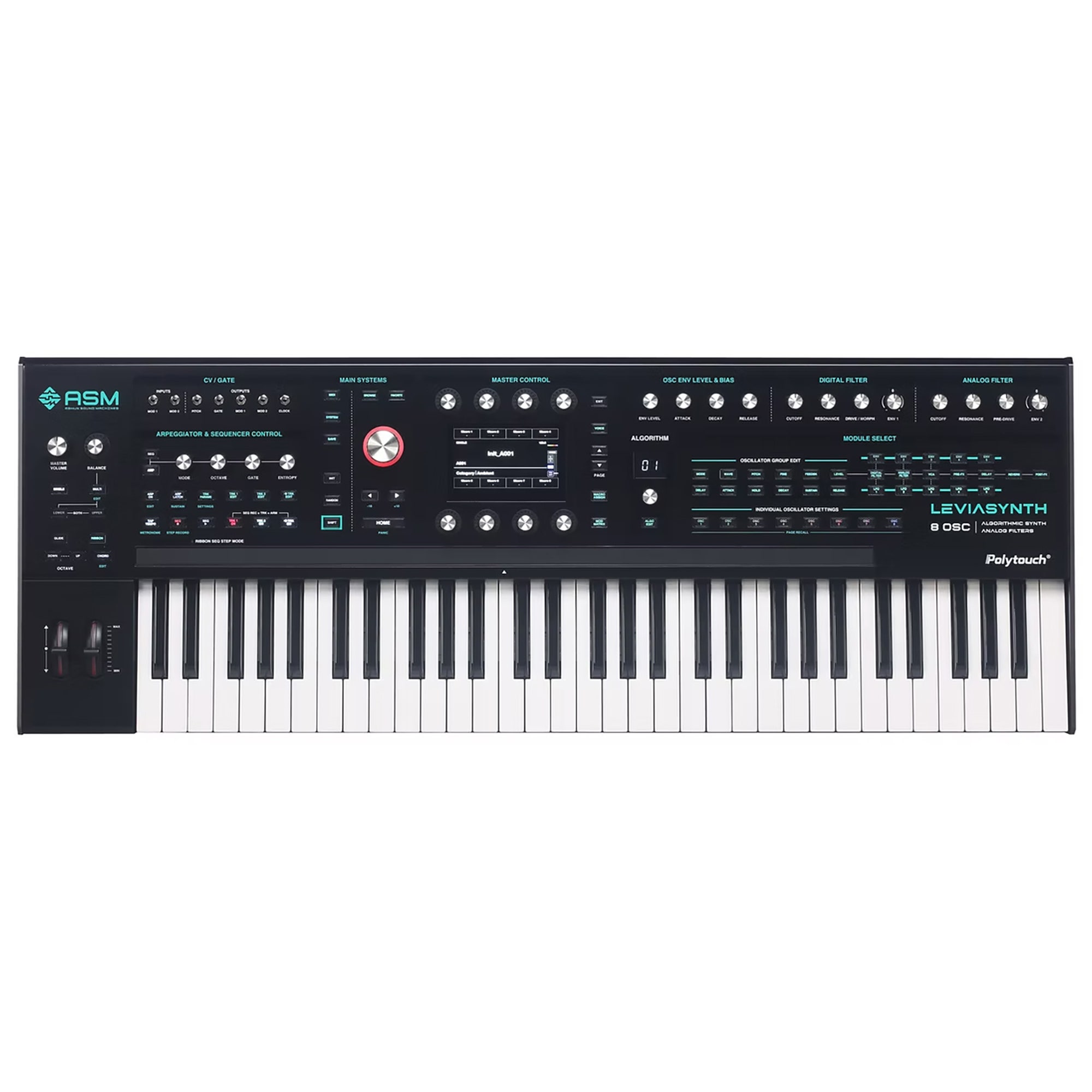ASM Leviasynth Keyboard 61-Key Keyboard Synth