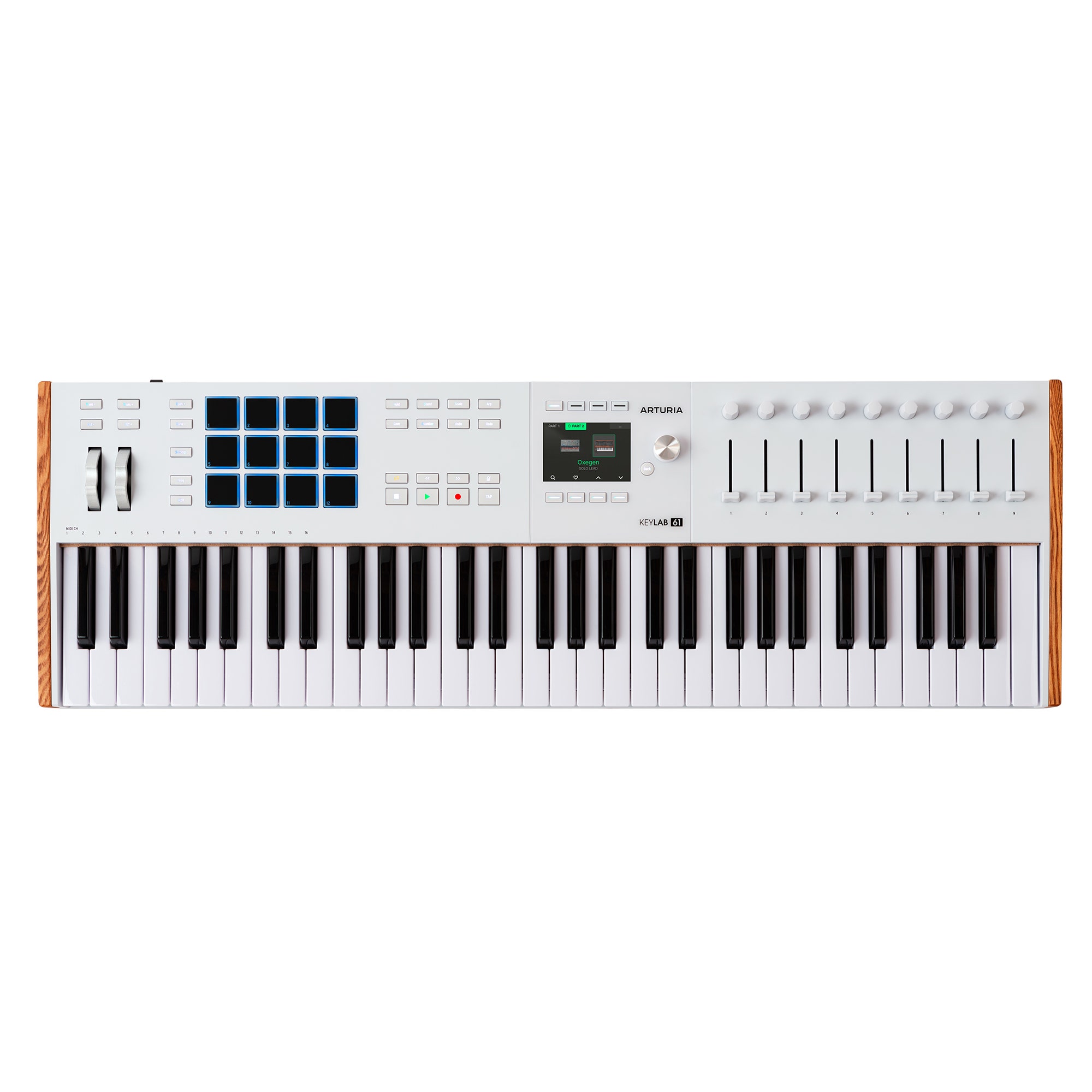 Arturia Keylab 61 MK3 Controller Keyboard in White