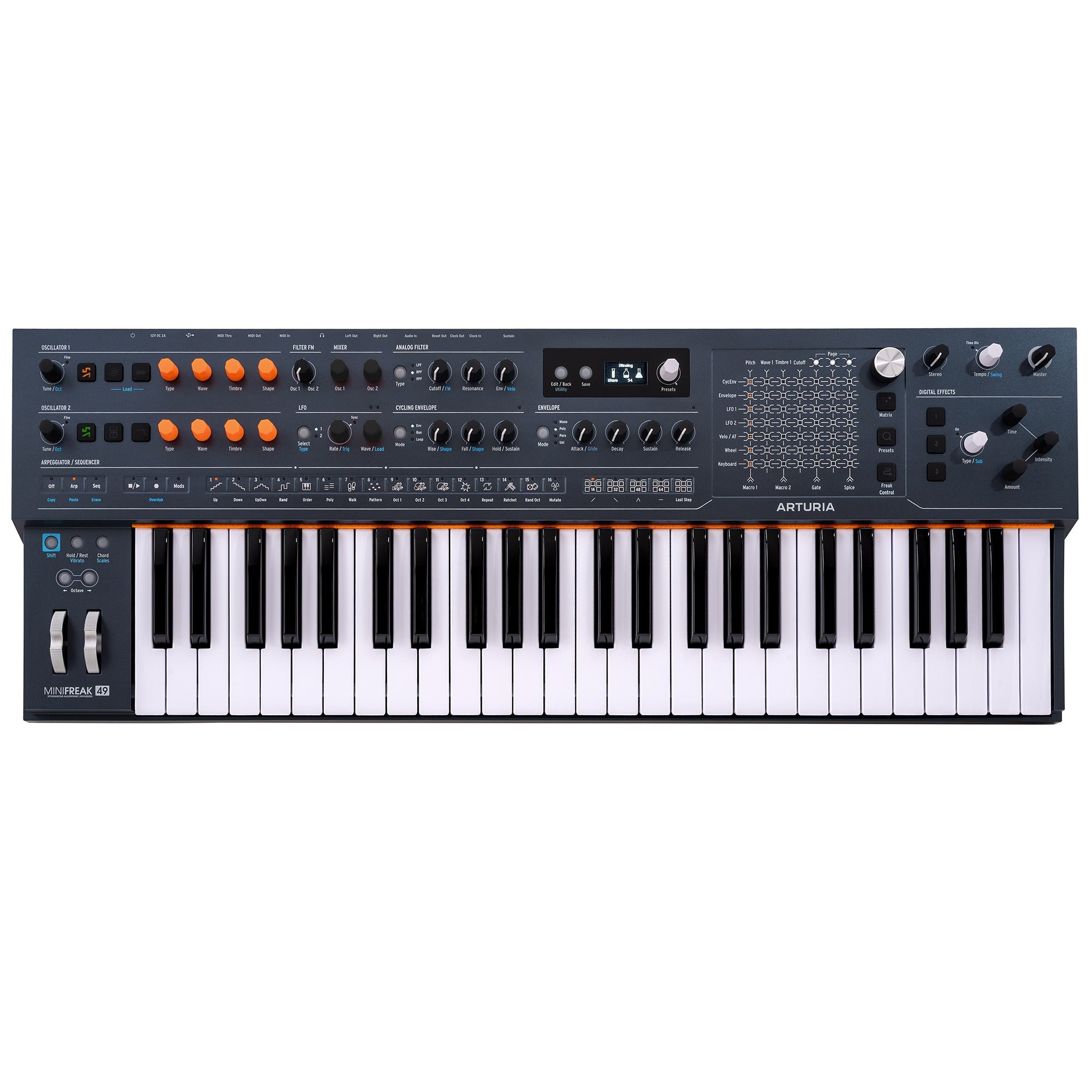 Arturia MiniFreak 49 Hybrid Synthesizer