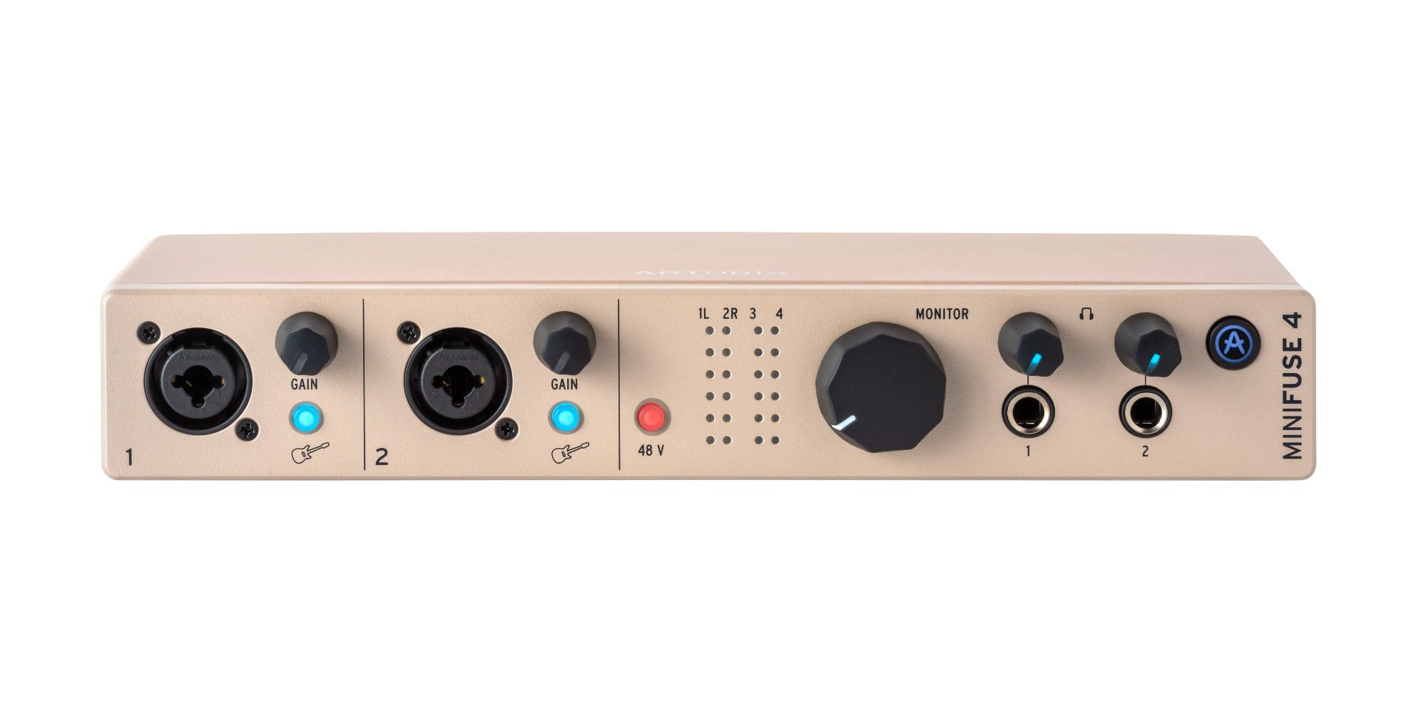 Arturia Minifuse 4 USB Audio Interface Champagne