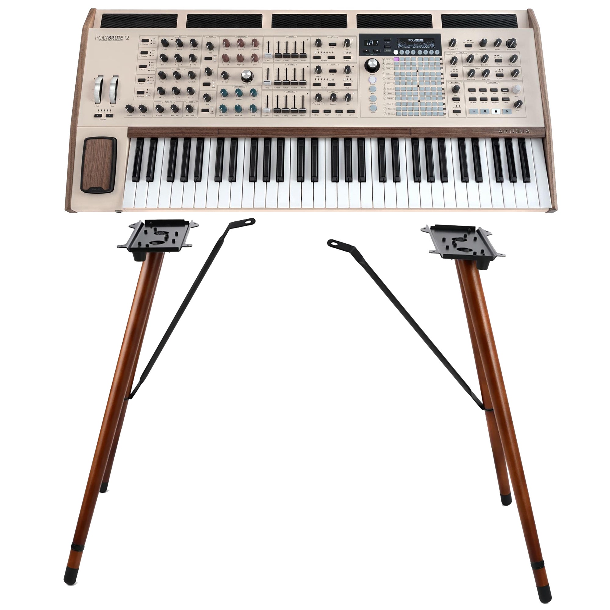 Arturia Polybrute 12 Analog Synthesizer with Legs