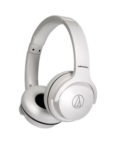 Audio Technica ATH-S220BTWH Wireless On Ear Headphones White
