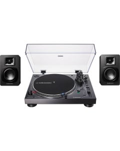 Audio-Technica AT-LP120XUSB Direct-Drive Turntable with AT-SP3X Speakers