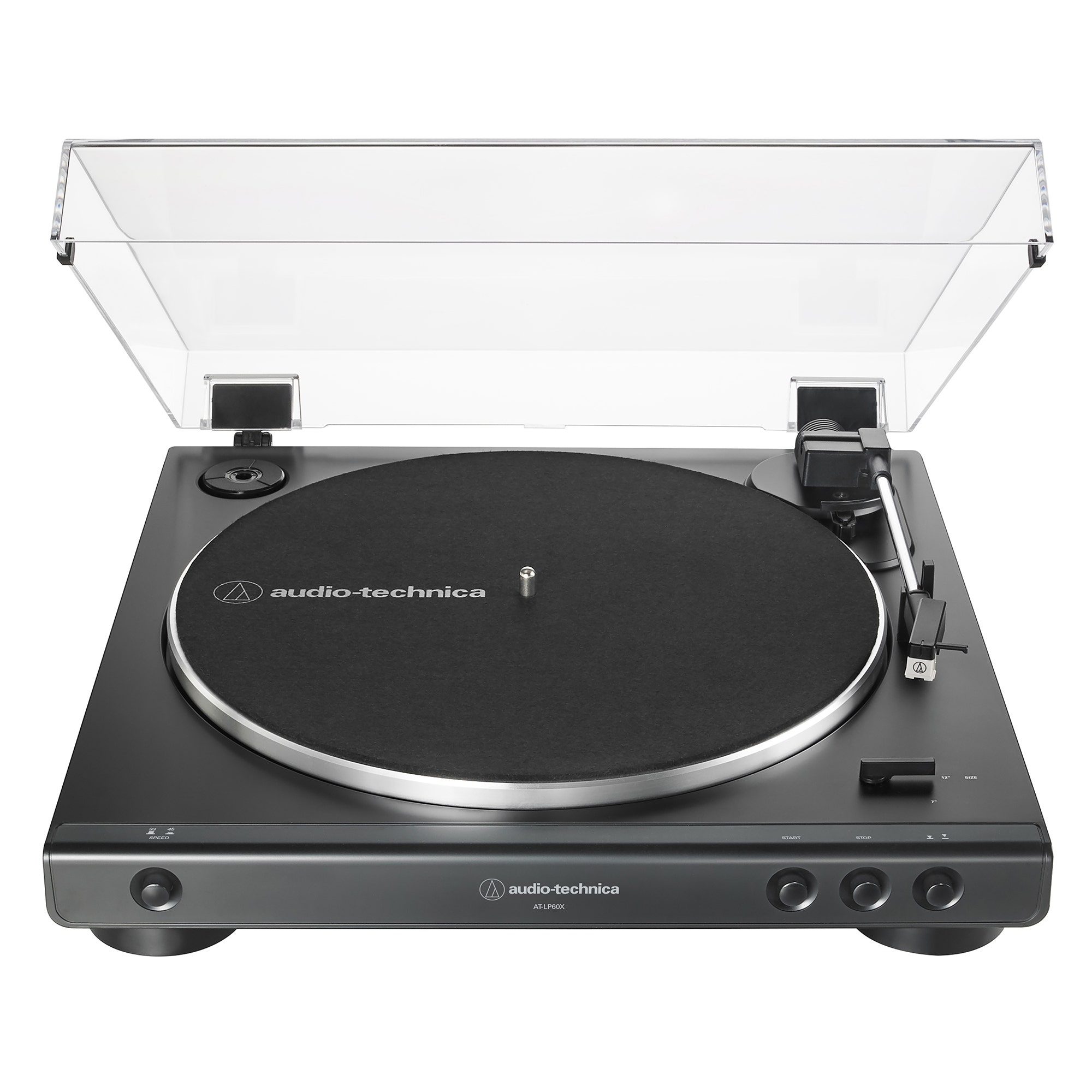 Audio Technica AT-LP60X-BK Fully Auto Belt-Drive Turntable Black
