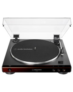 Audio Technica AT-LP60X-BW Fully Auto Belt-Drive Turntable Brown