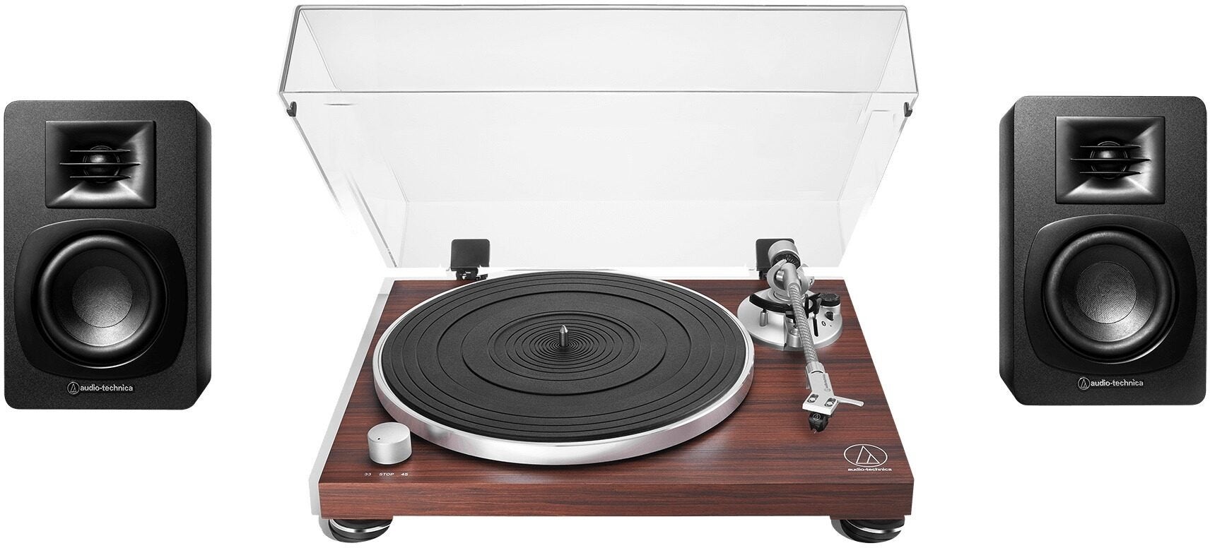 Audio-Technica AT-LPW50BT Belt-Drive Turntable with Bluetooth