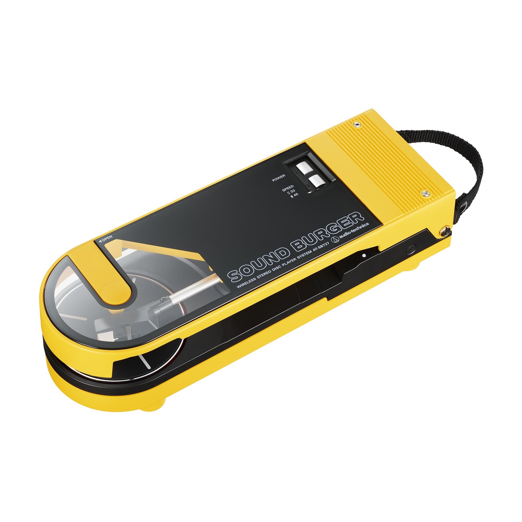 Audio Technica AT-SB727-YL Portable Turntable Yellow