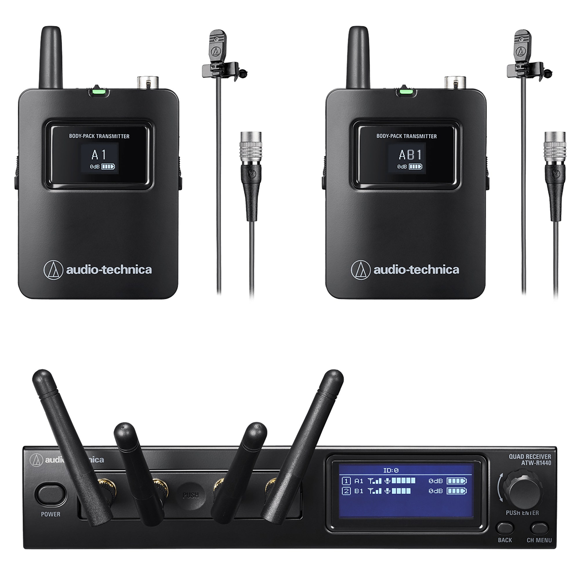 Audio Technica ATW-1421L Digital Lavalier Wireless System