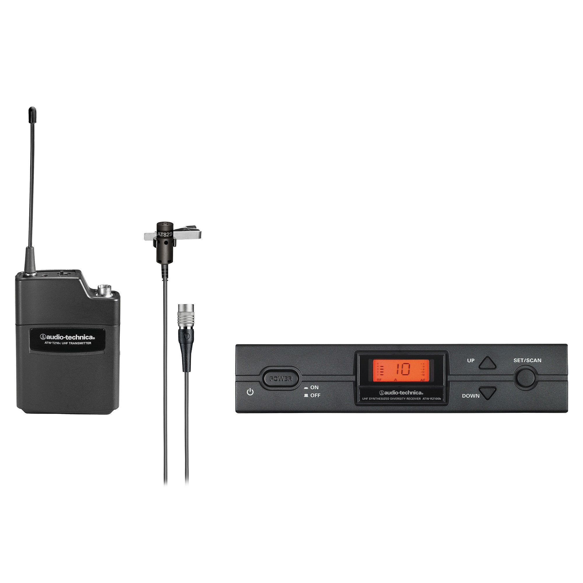 Audio Technica ATW2129CS Wireless Lavalier Mic System