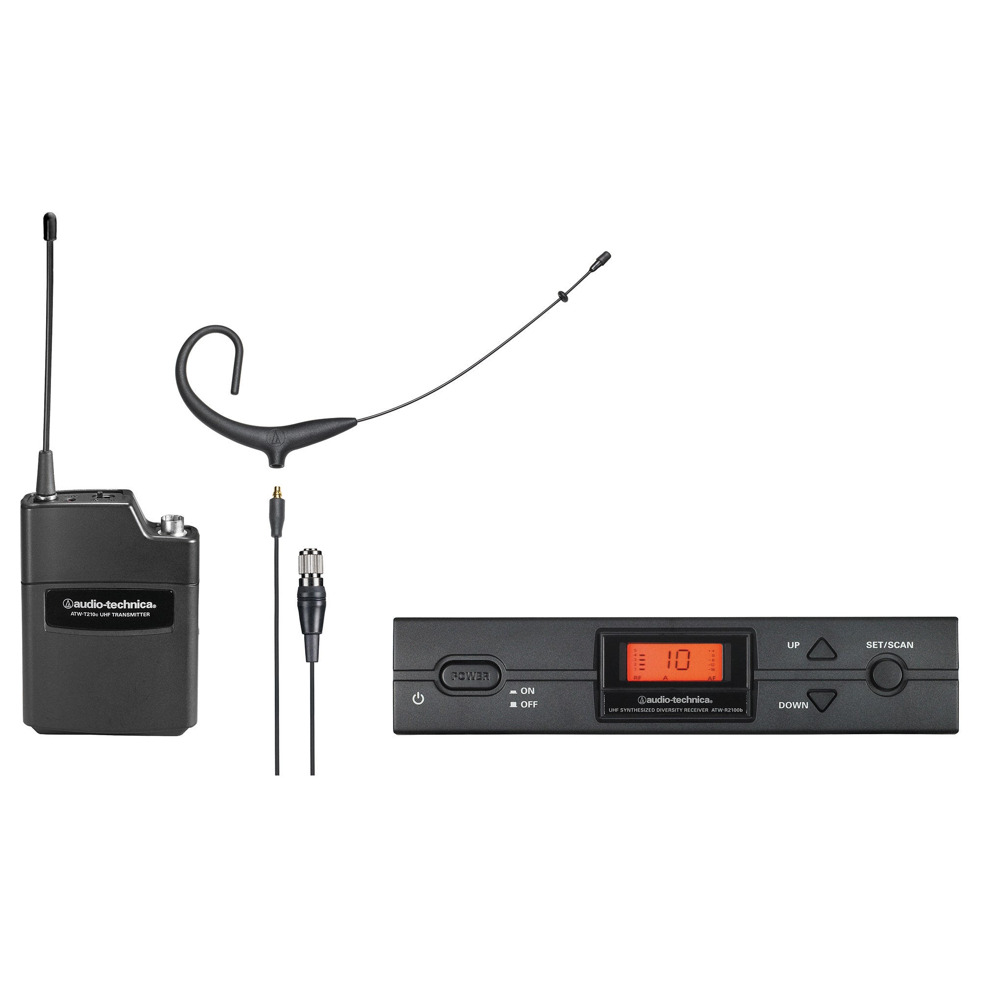 Audio Technica ATW2192XCS Wireless Headset Microphone System