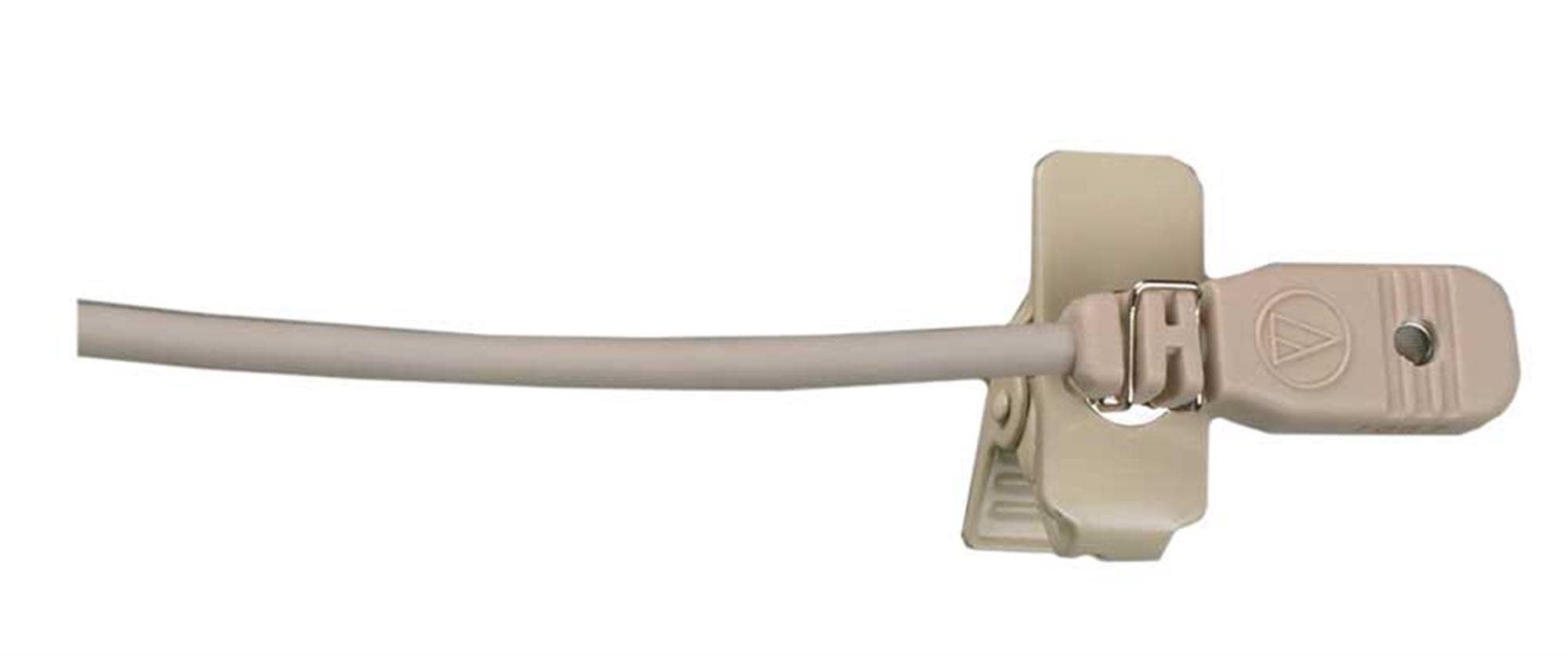 Audio-Technica MT830cW Omni Condenser Lav Mic For AT Unipack Beige